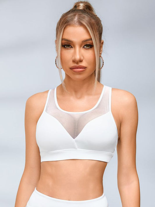 ❤ZASUWA Female Super Sexy Unique Mesh Sports Bras