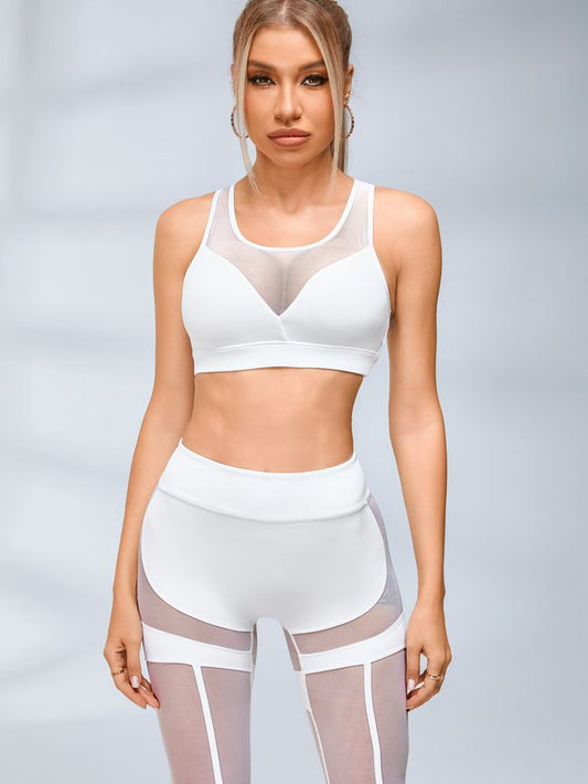 ❤ZASUWA Female Super Sexy Unique Mesh Hip-lift Tracksuit