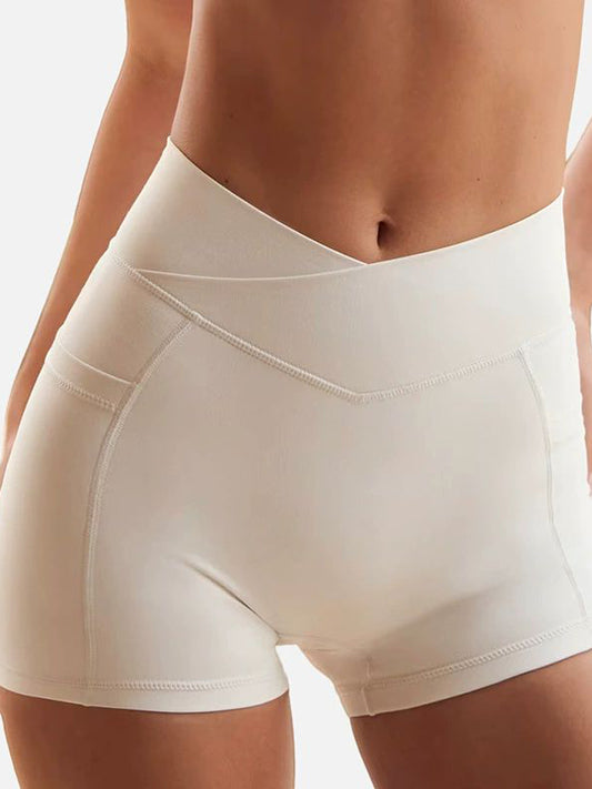 ZASUWA Female Solid Color Quick Dry Shorts