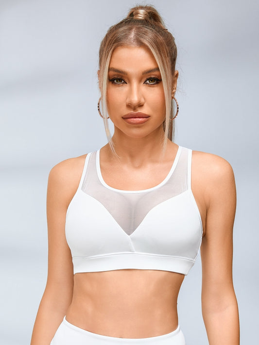 ❤ZASUWA Female Super Sexy Unique Mesh Sports Bras