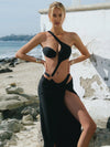 ZASUWA Female Unique Ring Cutout Tailoring One Piece