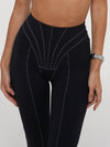 ❤ZASUWA Female Sexy Stipes Push Up Design Leggings