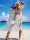 ZASUWA Female Unique Sexy Sheer Mesh Swimwear Without Bikini Set Cover-up