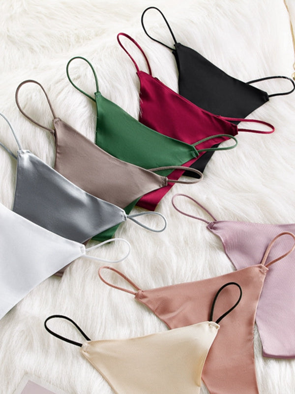 Femal Sexy Silk T-back Panties