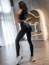 ❤ZASUWA Female V Back Push Up Design Leggings