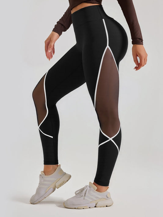 ZASUWA Female Super Sexy Mesh Hip-lift Leggings