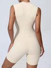 ZASUWA Female Zipper Sleevesless Romper
