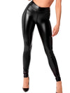 ❤ZASUWA Female Sexy Faux Leather Zipper Leggings