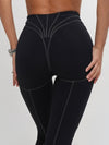 ❤ZASUWA Female Sexy Stipes Push Up Design Leggings