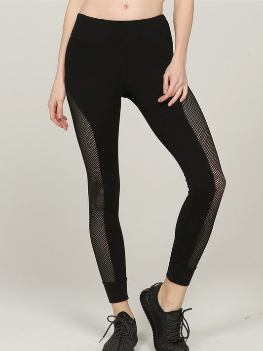 ZASUWA Female Seamless Fishnet Booty Leggings
