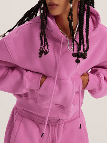 ZASUWA Female Pocket Hoodie