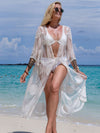 ZASUWA Female Unique Sexy Sheer Mesh Swimwear Without Bikini Set Cover-up