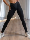 ❤ZASUWA Female V Back Push Up Design Leggings