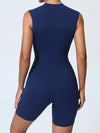 ZASUWA Female Zipper Sleevesless Romper