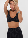 ❤ZASUWA Female Sexy Stipes Push Up Design Leggings
