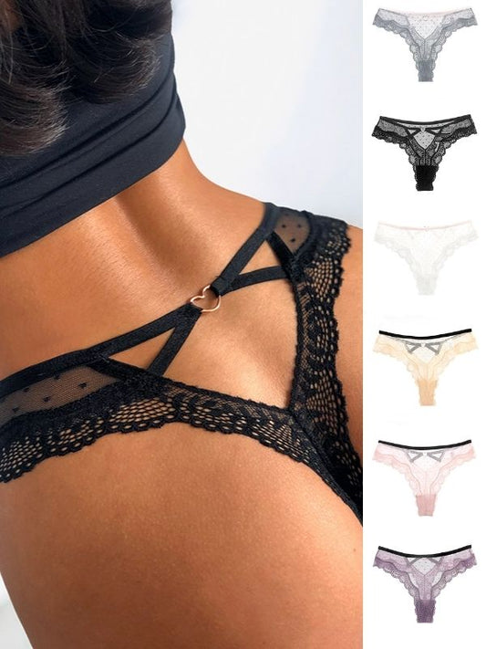 ZASUWA Female See-through Lace Sports Fitness T-back