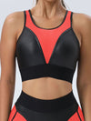 🖤ZASUWA Female Fly Eye Contrast Color High-rise Sportswear