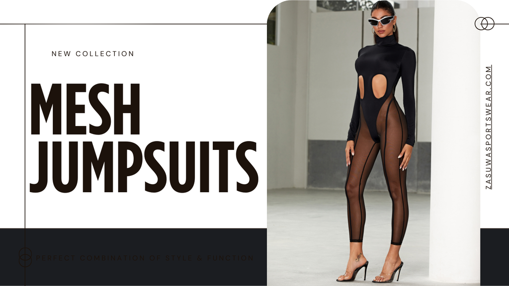 MESH JUMPSUITS