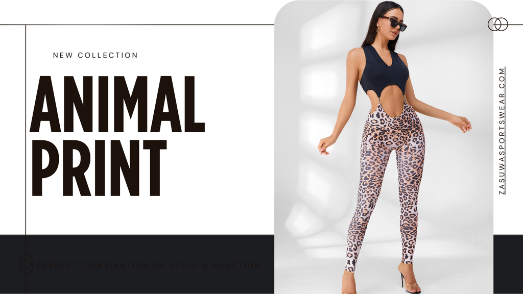 ANIMAL PRINT JUMPSUITS