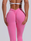 ZASUWA Female Scrunch Bum Spandex Gym Booty Shorts