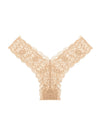 ZASUWA Female V-shape Wasited Flower Lace T-back Panties