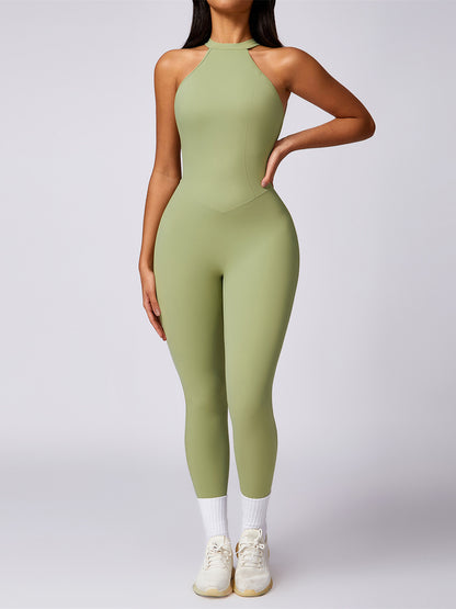 Sexy Backless Scrunch Bum Jumpsuit