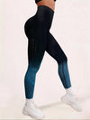 ZASUWA Female Ombre Fishnet Quick-dry Scrunch Bum Leggings