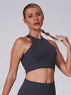ZASUWA Female Cross Back Backless Sports Bras