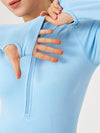 ZASUWA Female Ribbed Thumbhole Jumpsuit