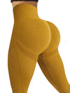 ZASUWA Female Seamless Scrunch Bum Leggings