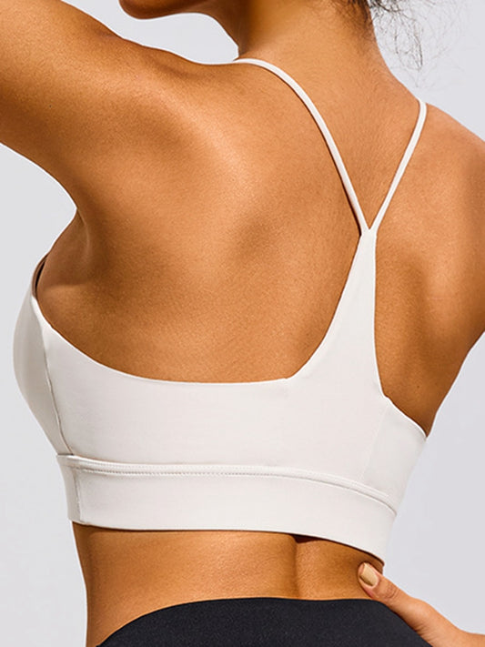 ZASUWA Female Elastic Tight U Collar Sports Bras