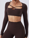 ZASUWA Female Hollow Out Long Sleeves