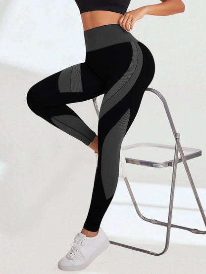 Contrast color Scrunch Bum Leggings