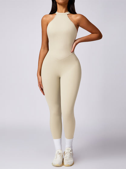 Sexy Backless Scrunch Bum Jumpsuit