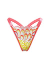 ZASUWA Female Print Sexy Lace Ultra-thin Thongs