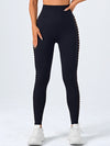 ZASUWA Female Lace-up Breathable Scrunch Bum High-waisted Leggings