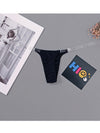 ZASUWA Female Sexy Solid Color Print T-Back Panties