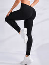 ZASUWA Female Deep V Back Scrunch Bum hip-lift Leggings