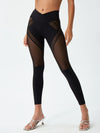 ZASUWA Female Mesh Quick Dry Elastic Tight Leggings