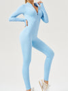 ZASUWA Female Ribbed Thumbhole Jumpsuit