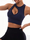 ZASUWA Female Sexy Hollow Out Quick Dry Sports Bras
