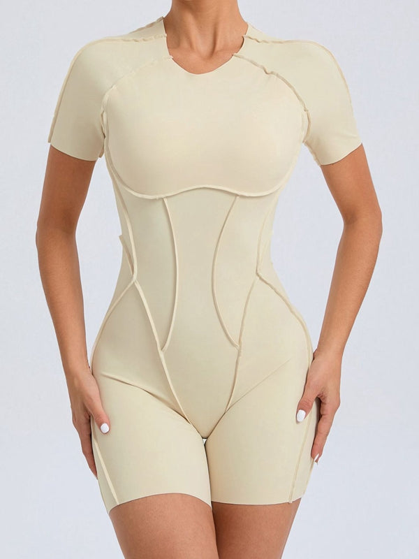 Heart Backless Romper
