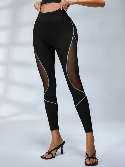 ZASUWA Female Super Sexy Mesh Hip-lift Leggings