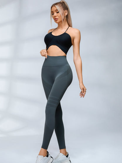 Stripes High-waisted Yoga Leggings