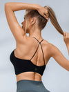 ZASUWA Female Stripes High-waisted Yoga Leggings