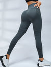ZASUWA Female Stripes High-waisted Yoga Leggings