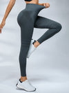 ZASUWA Female Stripes High-waisted Yoga Leggings
