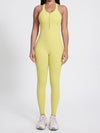 ZASUWA Female Sexy Cutout Zipper Booty Jumpsuit