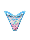 ZASUWA Female Print Sexy Lace Ultra-thin Thongs
