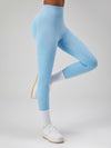 ZASUWA Female Ribbed Scrunch Bum Leggings